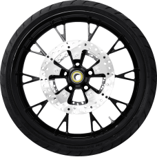 Coastal Moto Marlin Front Wheel - Solid Black (21") | Rotors (11.8") | Dunlop Tire (130/60B21) - 0335-0016  PKG-MAR213SB-ABST